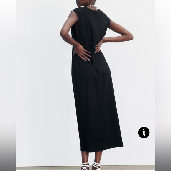 Zara Dresses & Skirts - Zara Ribbed midi dress BNWT